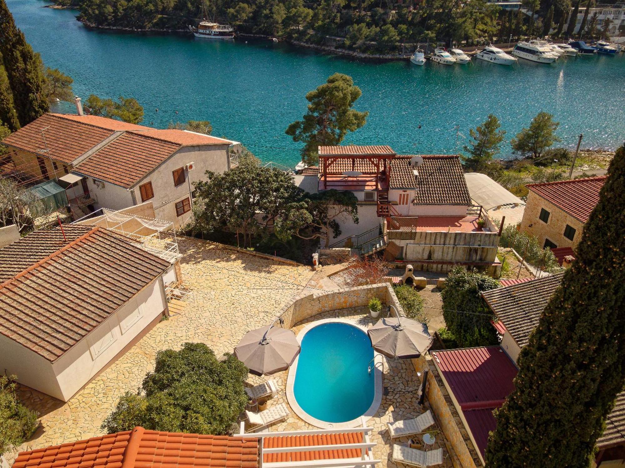 Villa Hvar With Pool Vrboska Esterno foto