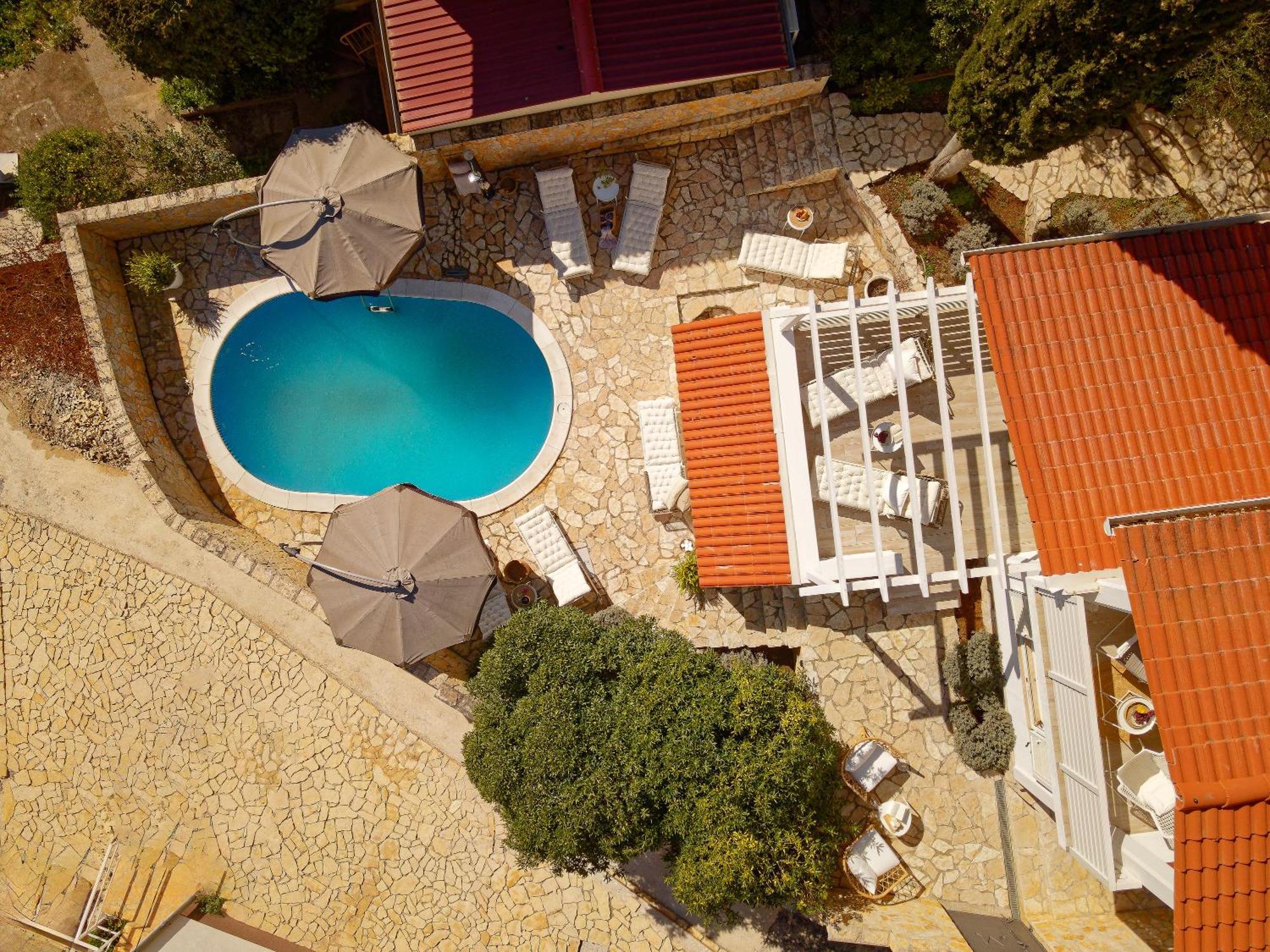 Villa Hvar With Pool Vrboska Esterno foto