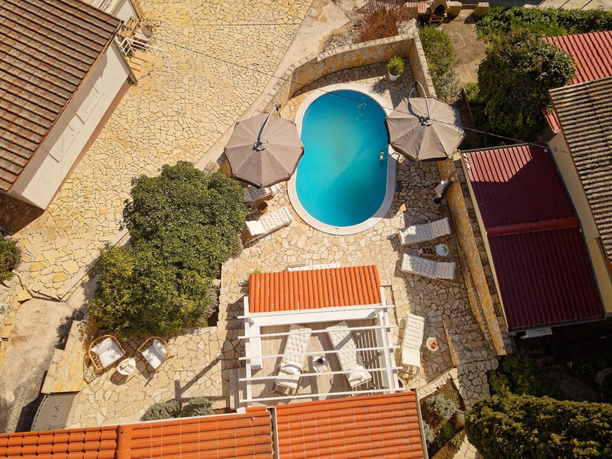 Villa Hvar With Pool Vrboska Esterno foto