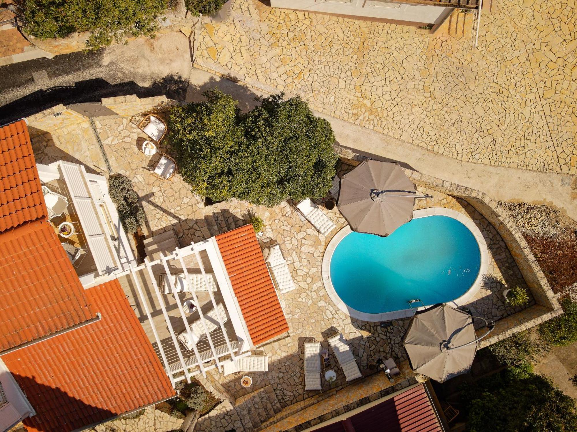 Villa Hvar With Pool Vrboska Esterno foto