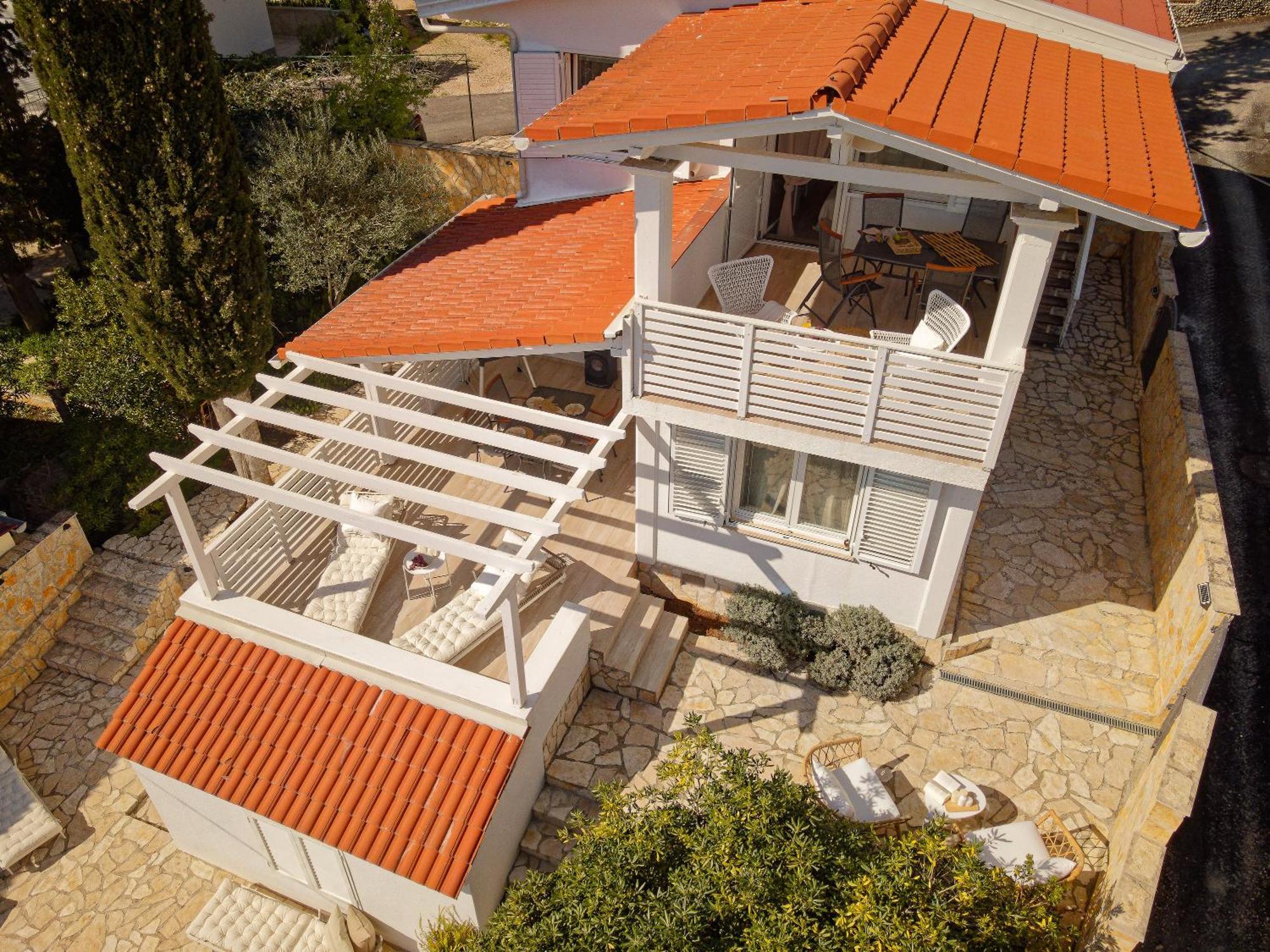 Villa Hvar With Pool Vrboska Esterno foto