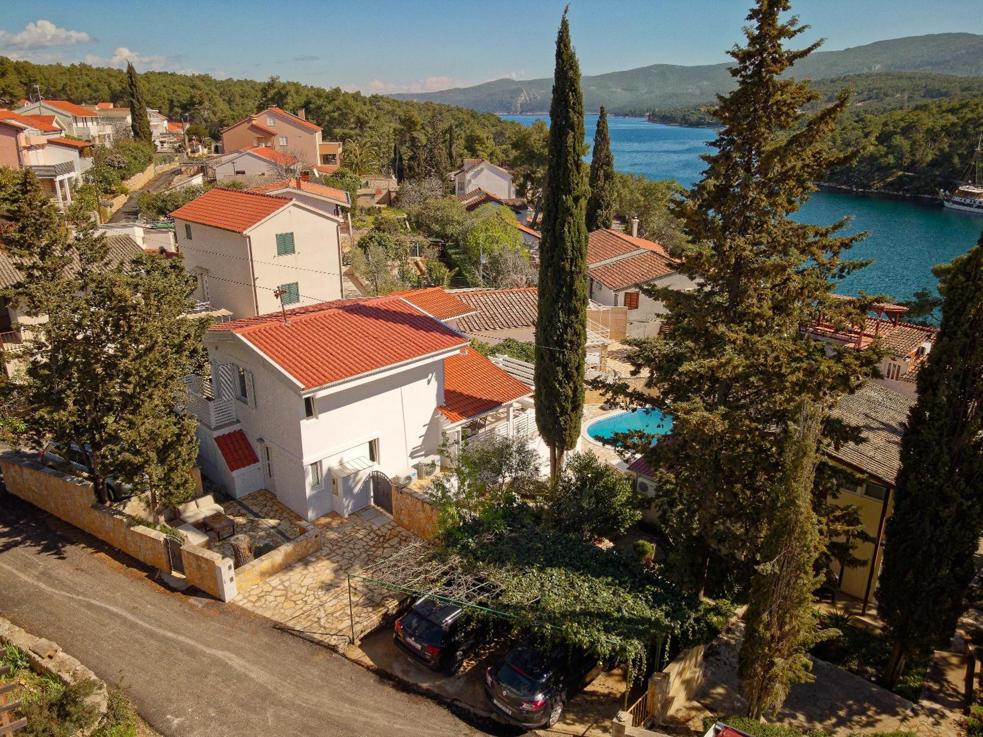 Villa Hvar With Pool Vrboska Esterno foto