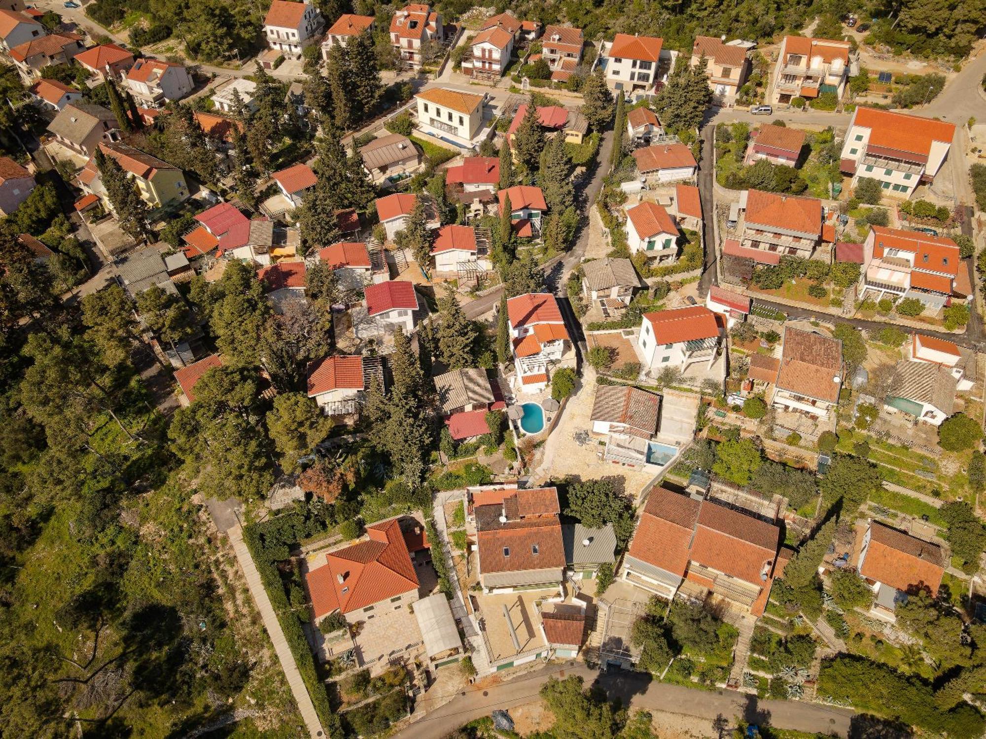 Villa Hvar With Pool Vrboska Esterno foto